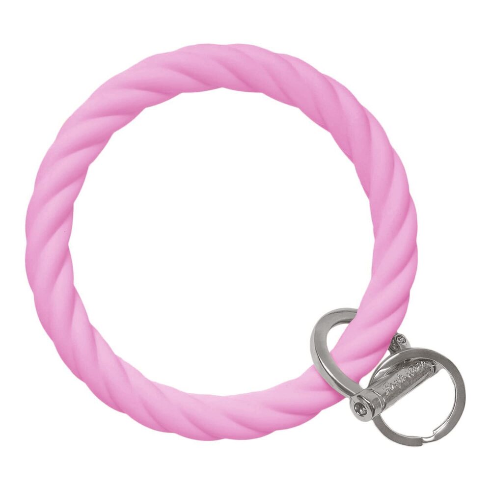 1217 Bracelet Keychain Silicone Wrist Worn Key Ring Circle Key Ring